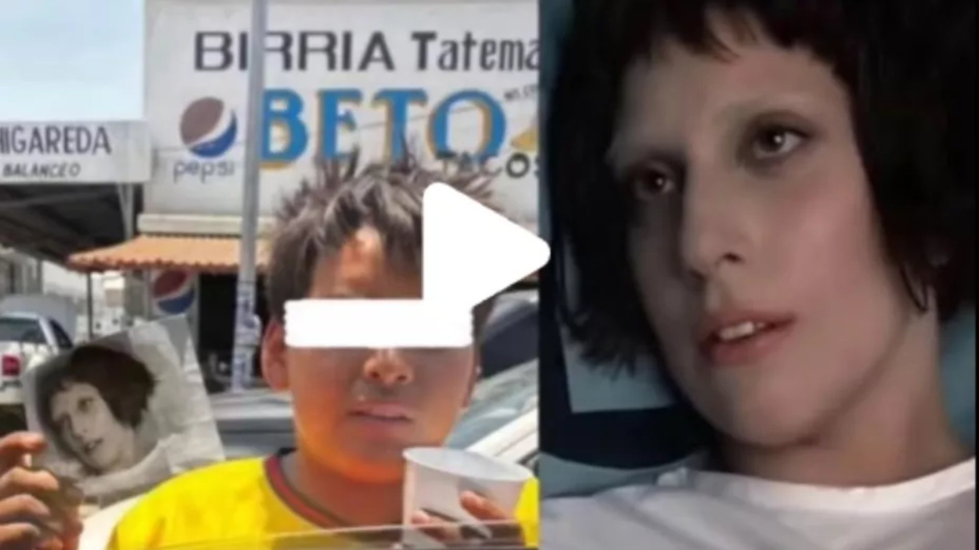 Foto de Lady Gaga es usada por niño para pedir dinero (VIDEO)