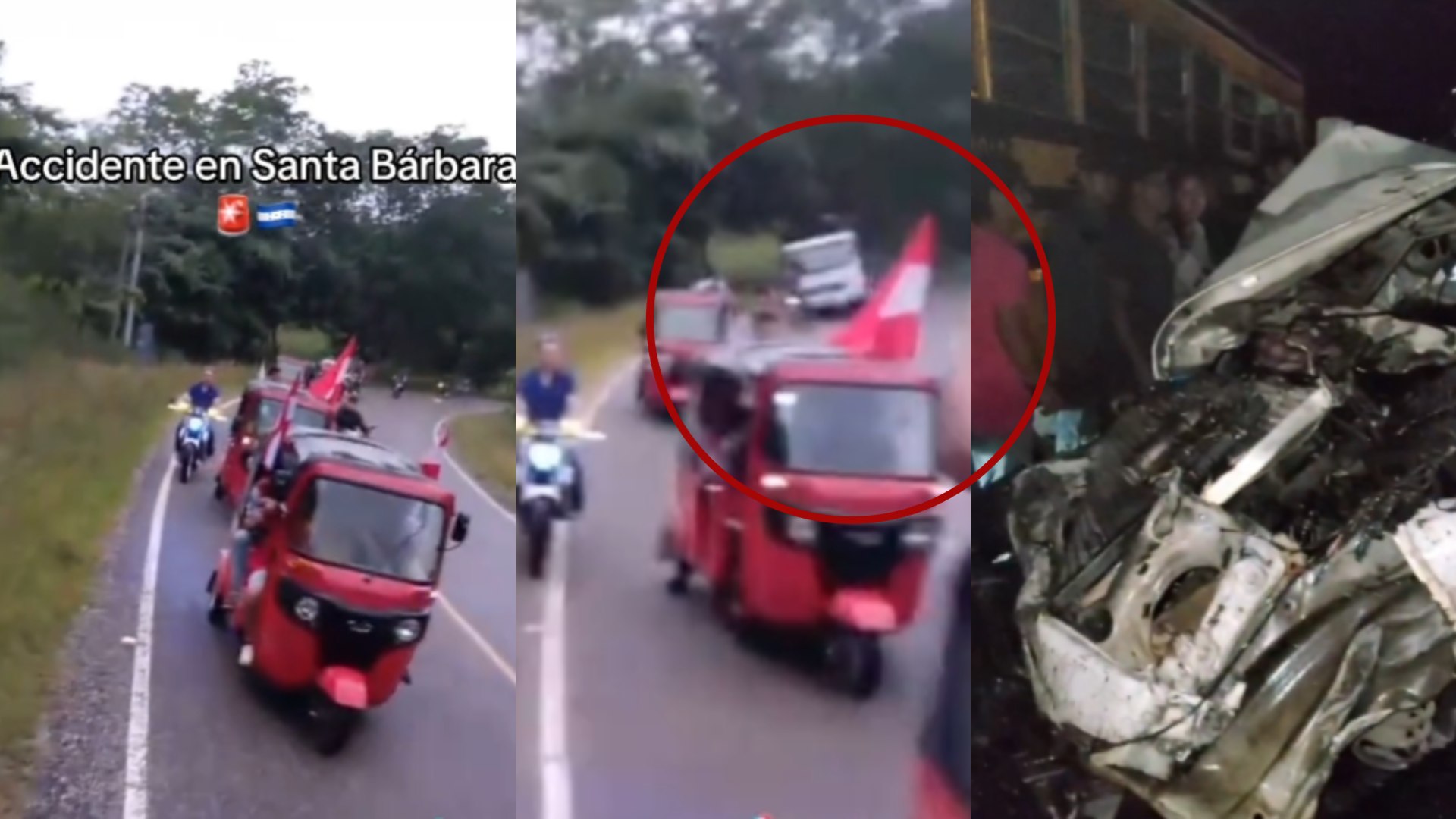 Accidente en San José de Colinas: impactantes videos del impacto