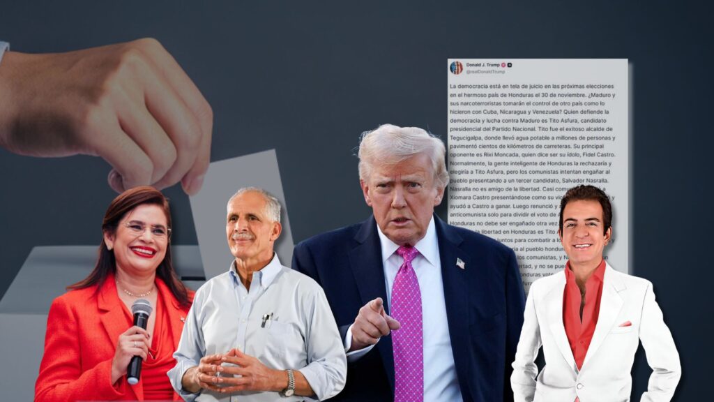 Candidatos presidenciales reaccionan al mensaje de Donald Trump en plena recta final electoral