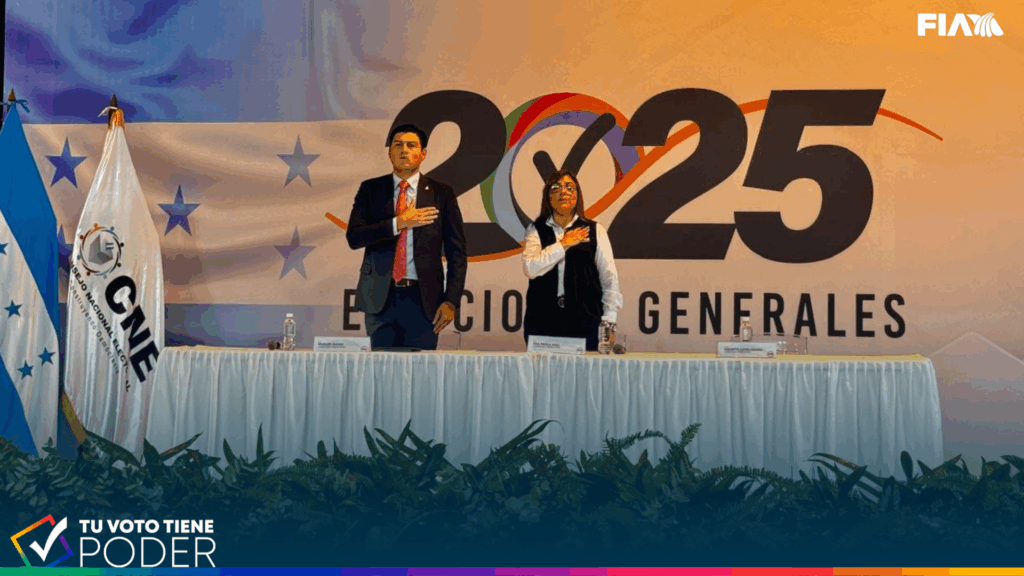 CNE da inicio a la jornada electoral de las elecciones generales 2025 con la ausencia de Cossette López