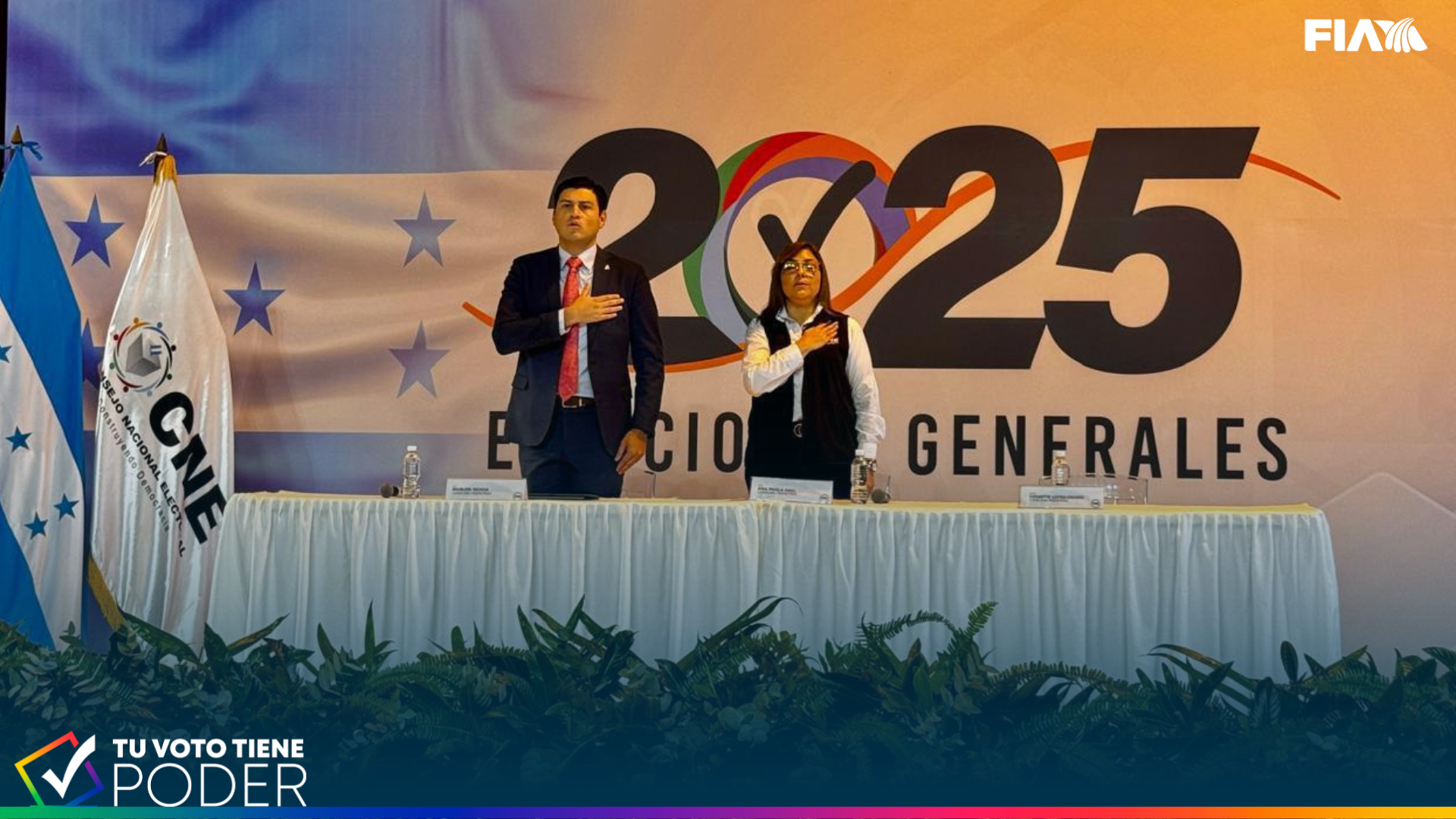 CNE da inicio a la jornada electoral de las elecciones generales 2025 con la ausencia de Cossette López