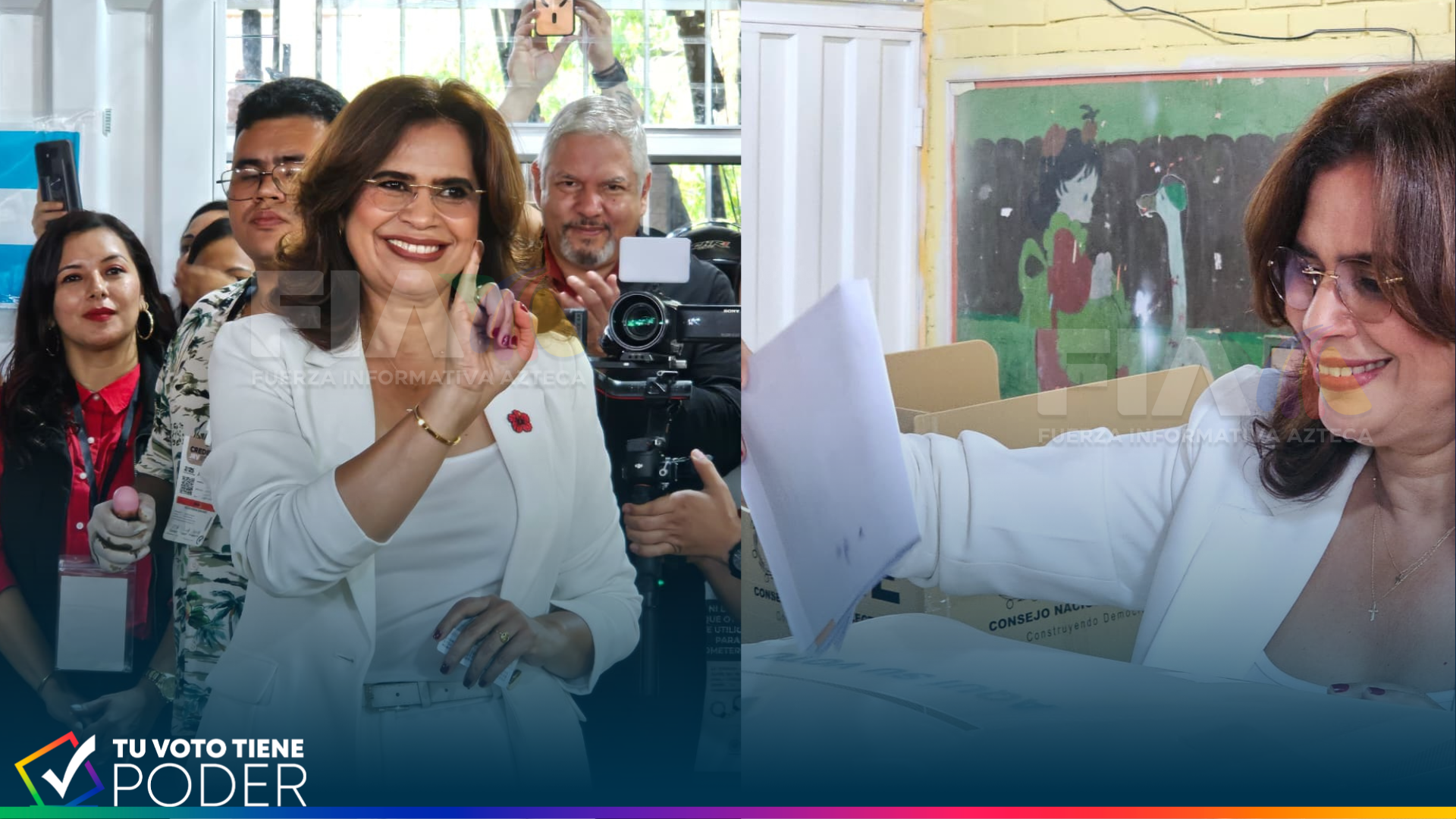 Rixi Moncada vota en las elecciones generales 2025: VIDEO