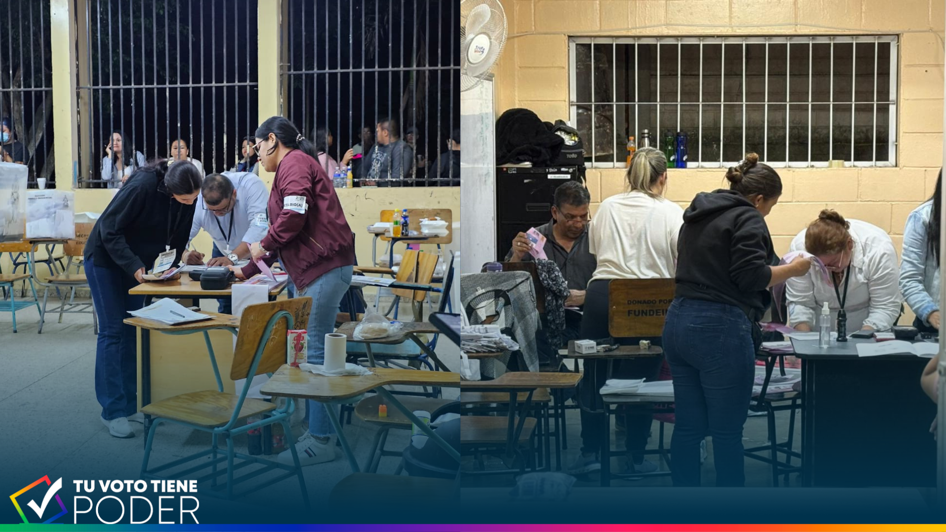 Comienza el cierre de urnas y arranca el conteo de votos en las elecciones generales de Honduras 2025