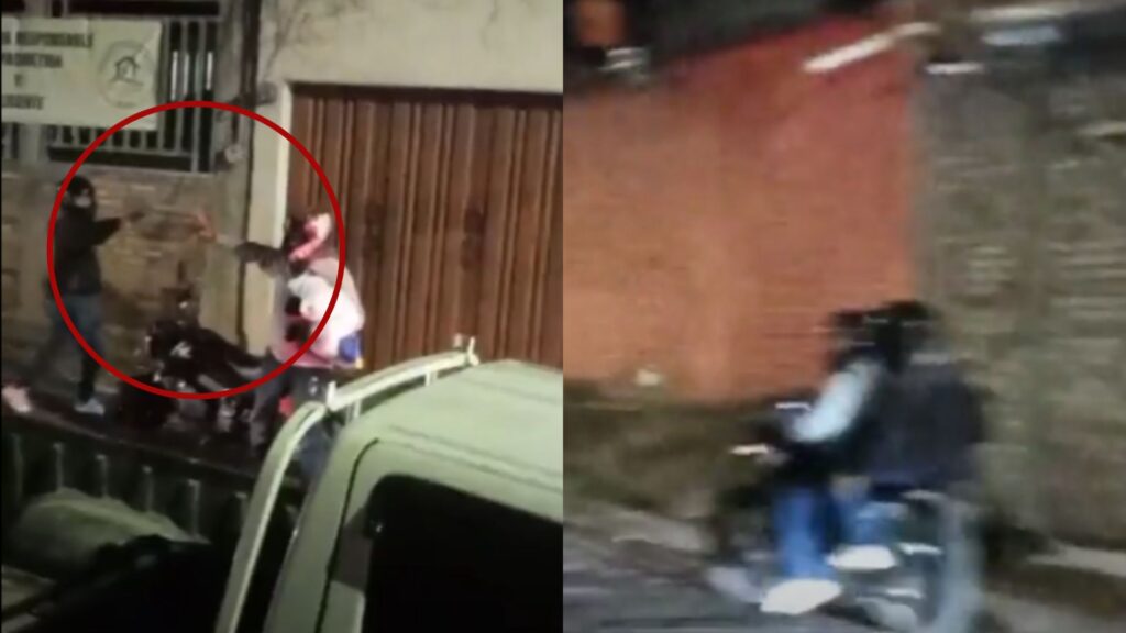 Asalto en la San Miguel: vecinos grabaron el alarmante momento