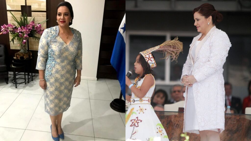 Estilo, poder y tradición: Así vistieron las primeras damas y el primer caballero de Honduras (GALERÍA)