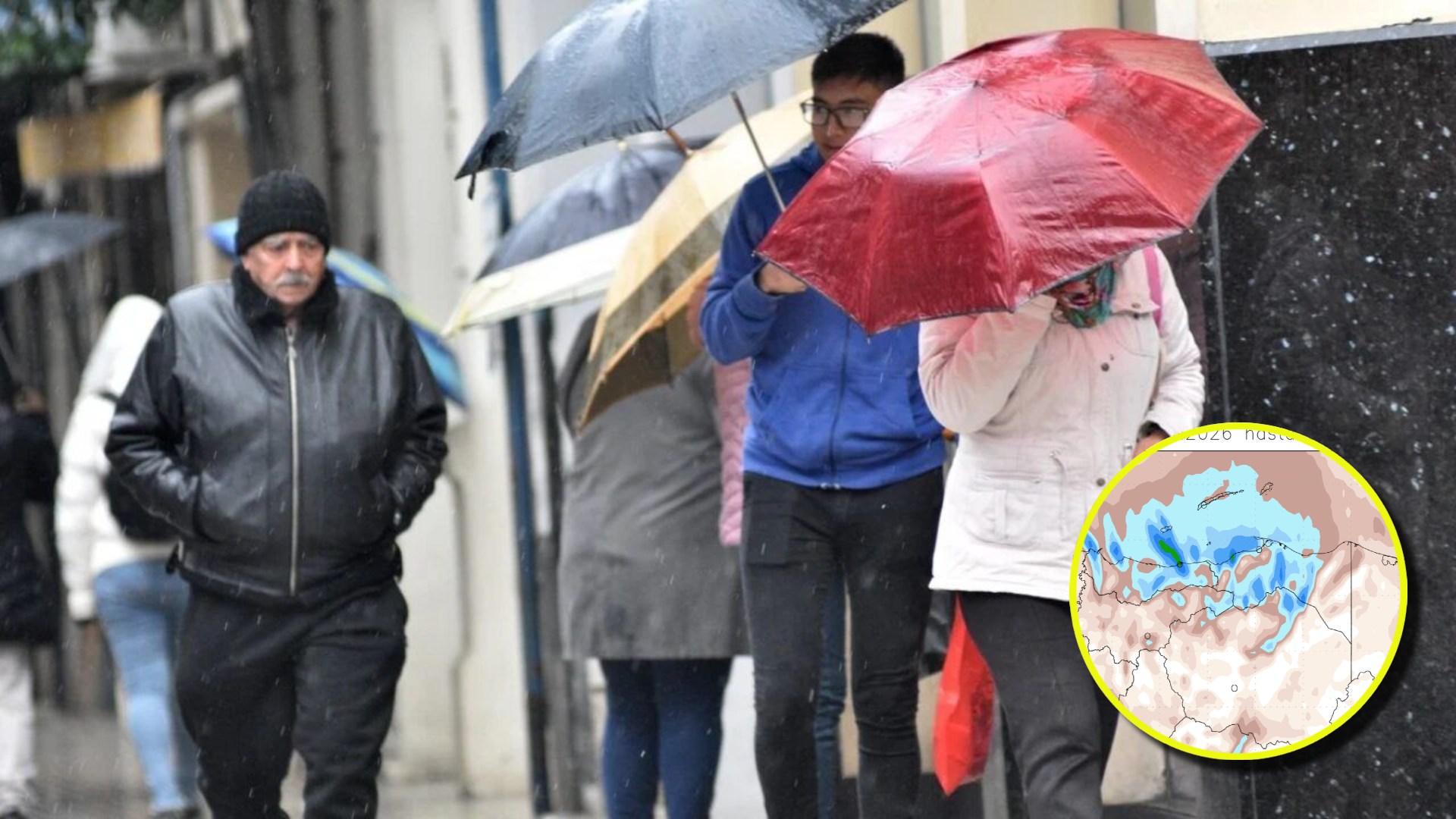 Frente frío provocará lluvias y descenso de temperaturas en Honduras; zonas afectadas aquí