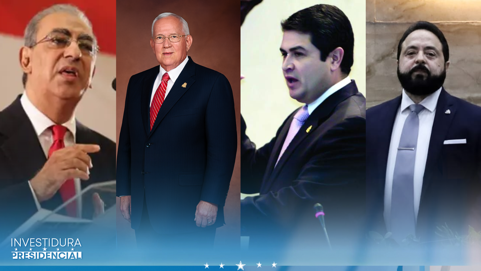 En imágenes: los presidentes del Congreso Nacional de Honduras desde 1982