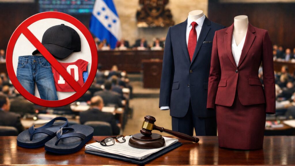 Código de vestimenta en el Congreso Nacional: prendas prohibidas