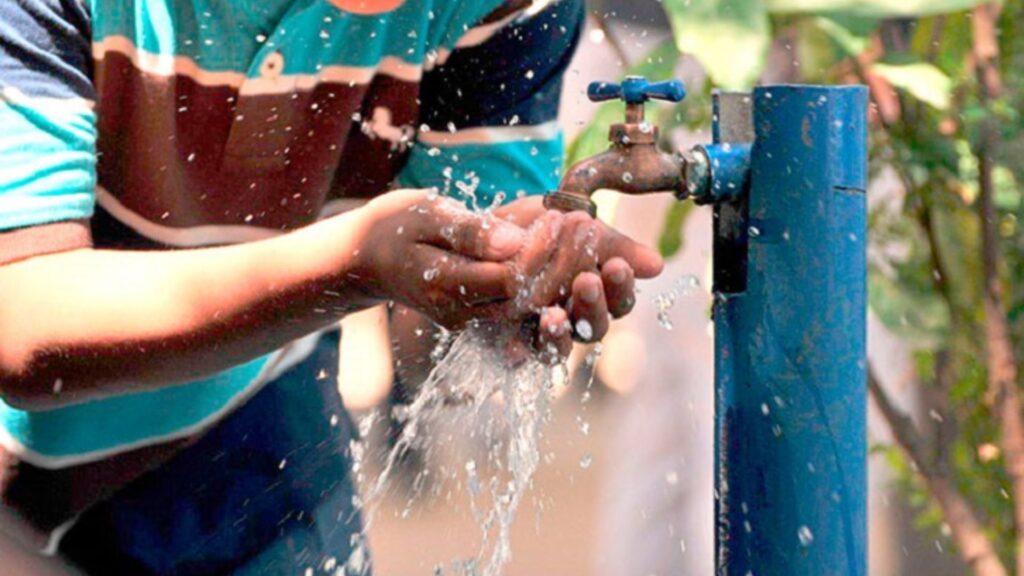 Distribución de agua potable en Tegucigalpa