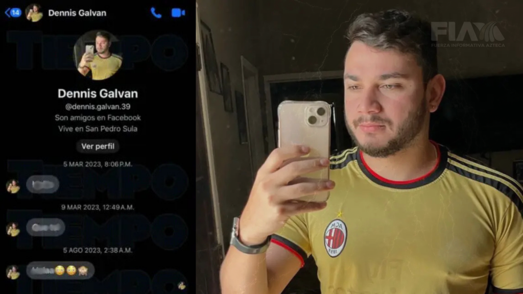 Caso Valeria Alvarado: Chats filtrados revelan cómo Dennis Galván contactaba a mujeres en Honduras