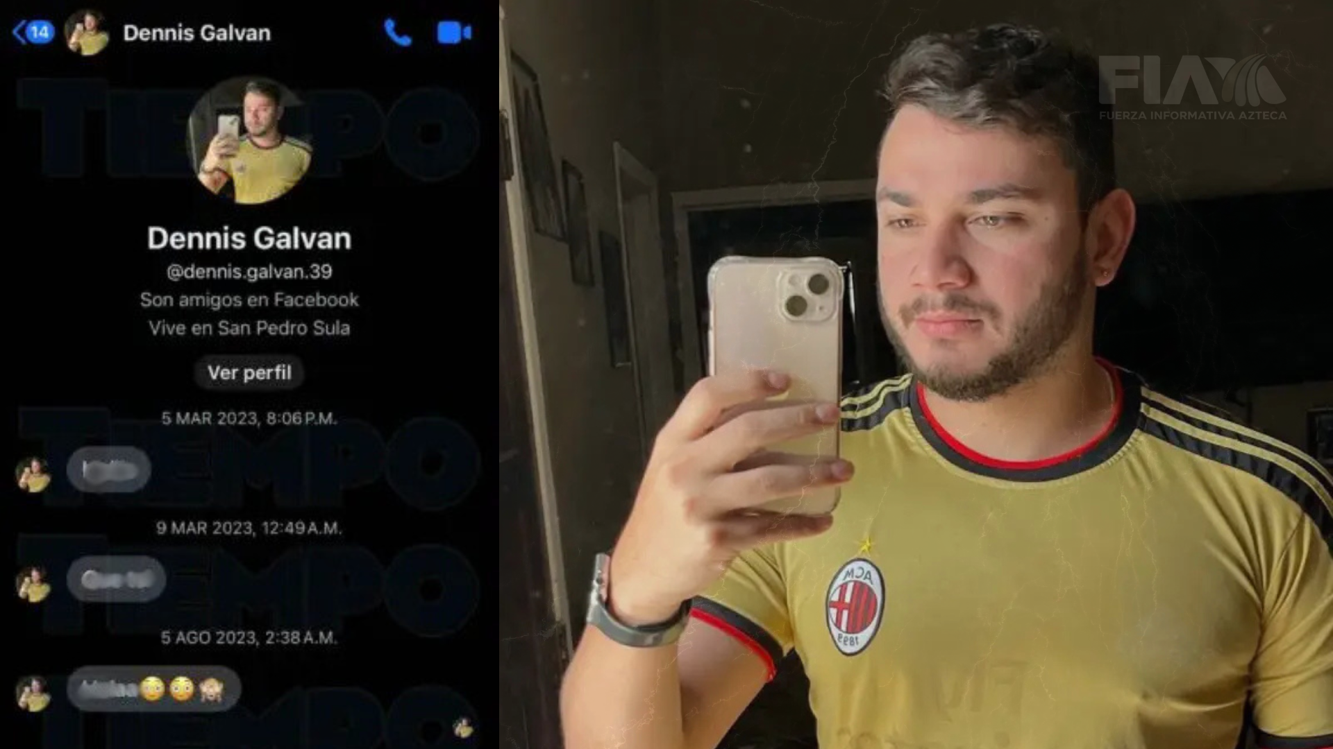 Caso Valeria Alvarado: Chats filtrados revelan cómo Dennis Galván contactaba a mujeres en Honduras