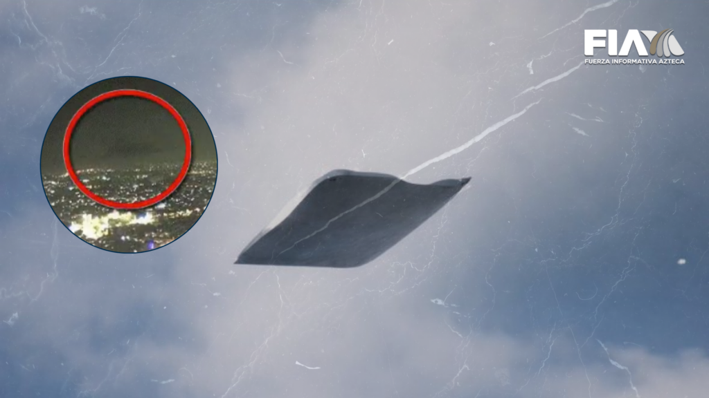 Cada vez más avistamientos; captan extraño "ovni" volando por la Torre Latinoamericana