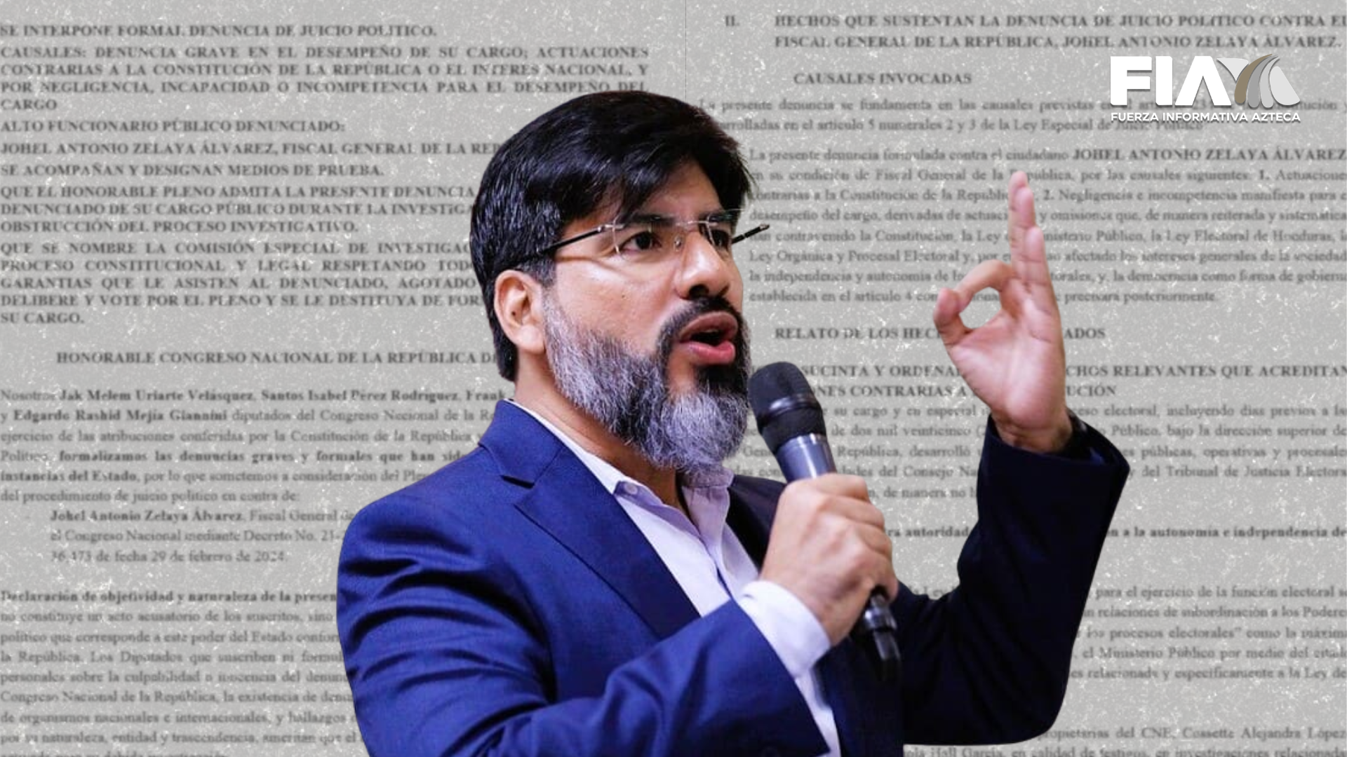 Juicio político contra Johel Zelaya: ¿qué contiene la denuncia?