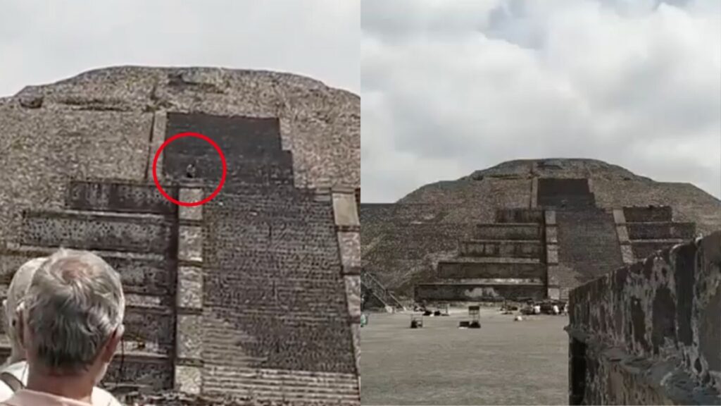 Balacera en Teotihuacán: Sujeto abre fuego en Pirámide de la Luna y deja víctimas mortales; video muestra disparos