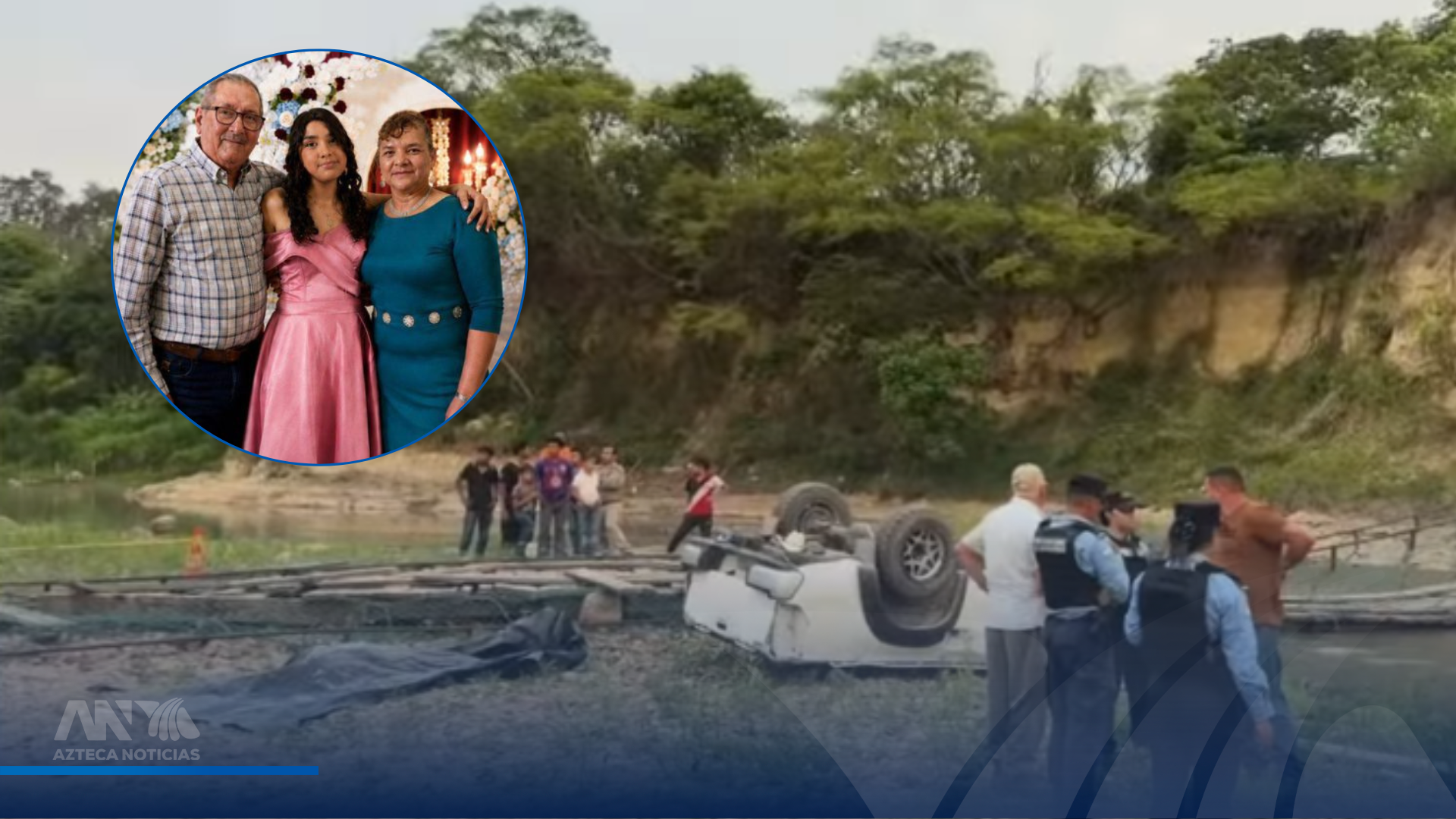 Tragedia en Ocotepeque: Puente hamaca cede y deja tres miembros de una familia muertos