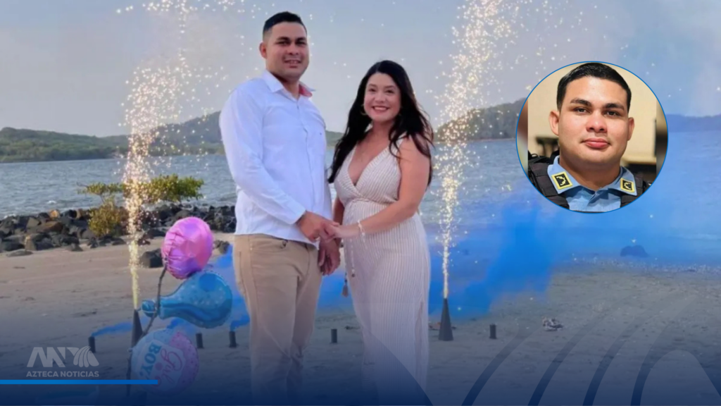 FOTOS | Luis Hernández celebró la llegada de su bebé y días después murió durante operativo en Olancho