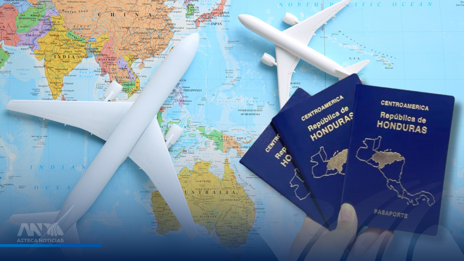 ¿A qué países pueden viajar los hondureños sin visa? Aquí la lista completa 2026
