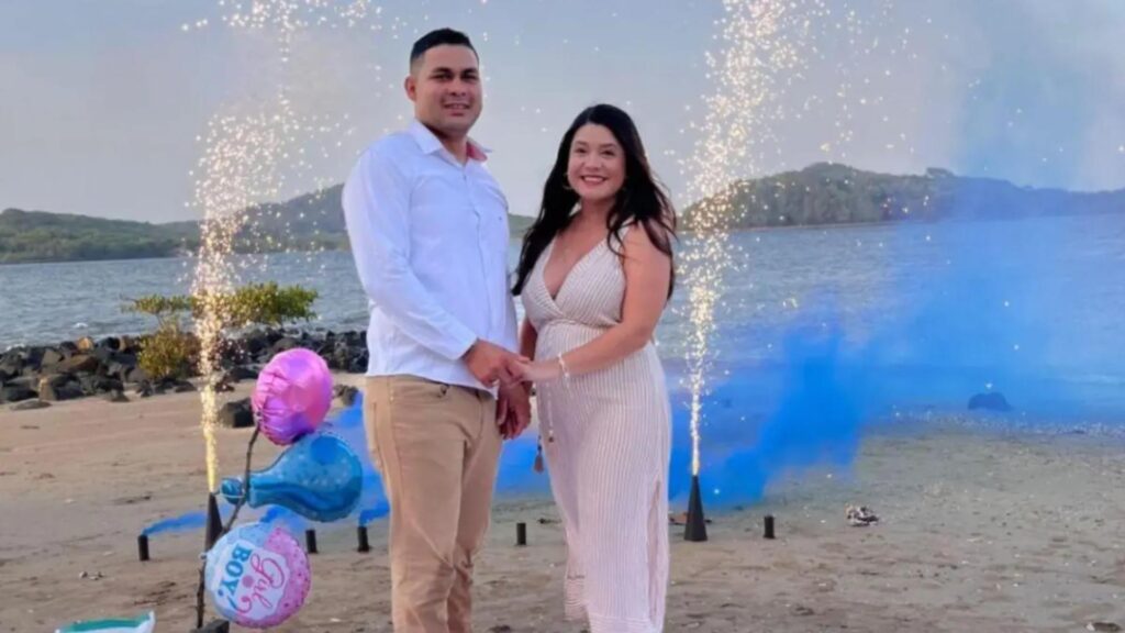 FOTOS | Luis Hernández celebró la llegada de su bebé y días después murió durante operativo en Olancho