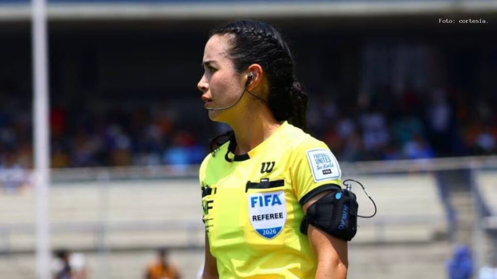 ¡Hará historia! Katia Itzel debutará como árbitra central en el Mundial 2026