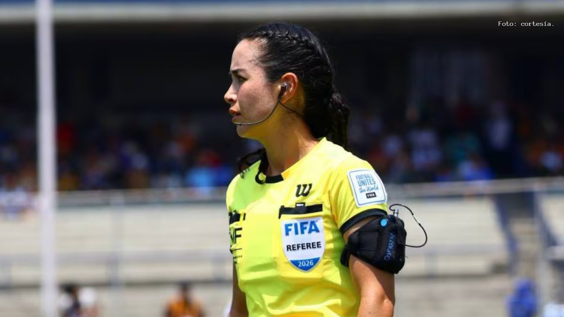 ¡Hará historia! Katia Itzel debutará como árbitra central en el Mundial 2026