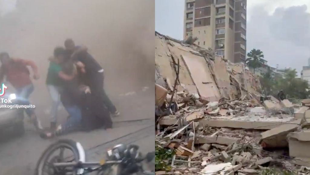 Los VIDEOS más impactantes tras el doble terremoto de 7.2 y 7.5 que golpeó Venezuela