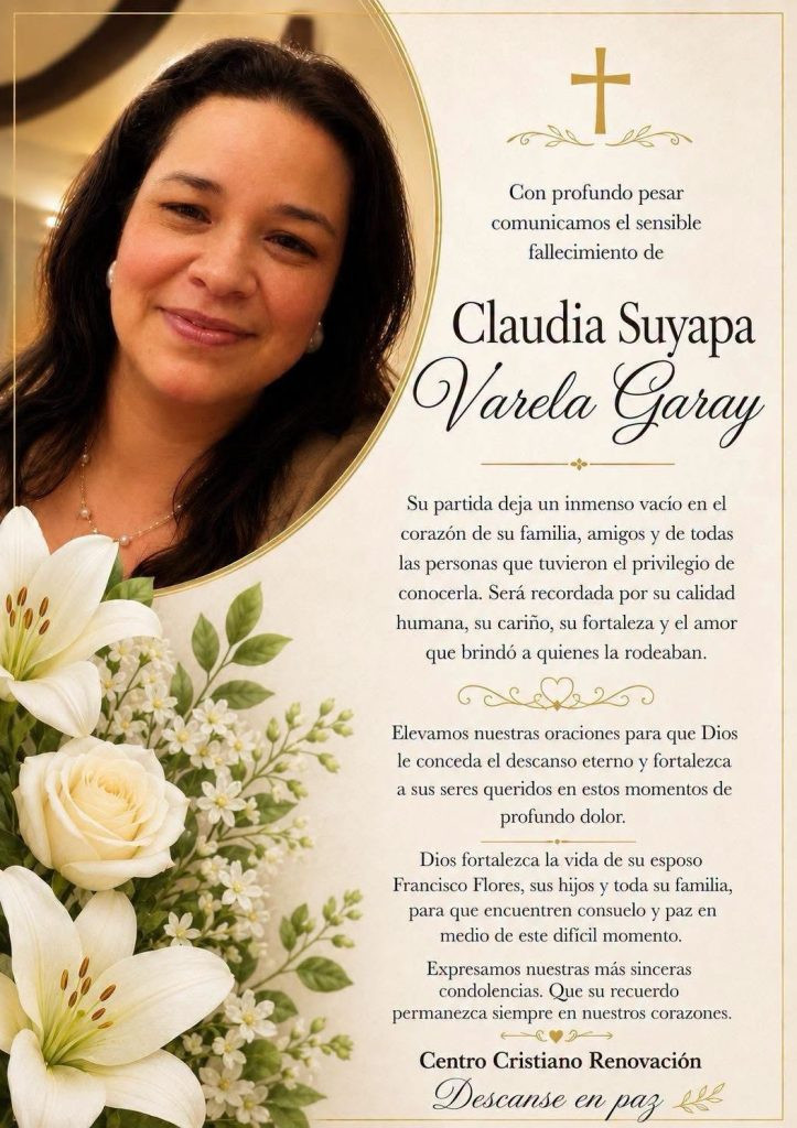 GALERÍA | "Calidad humana": así era Claudia Varela, víctima del derrumbe en el Anillo Periférico