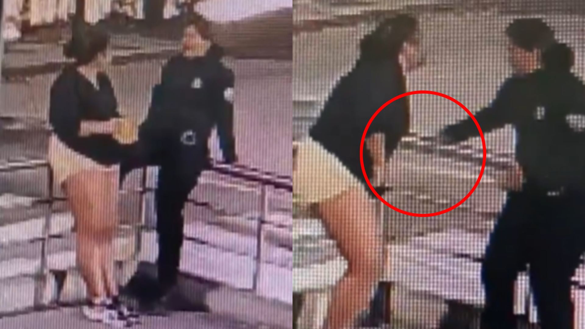 Captan en VIDEO el momento en que mujer policía le dispara a joven en una estación del Metro de Caracas