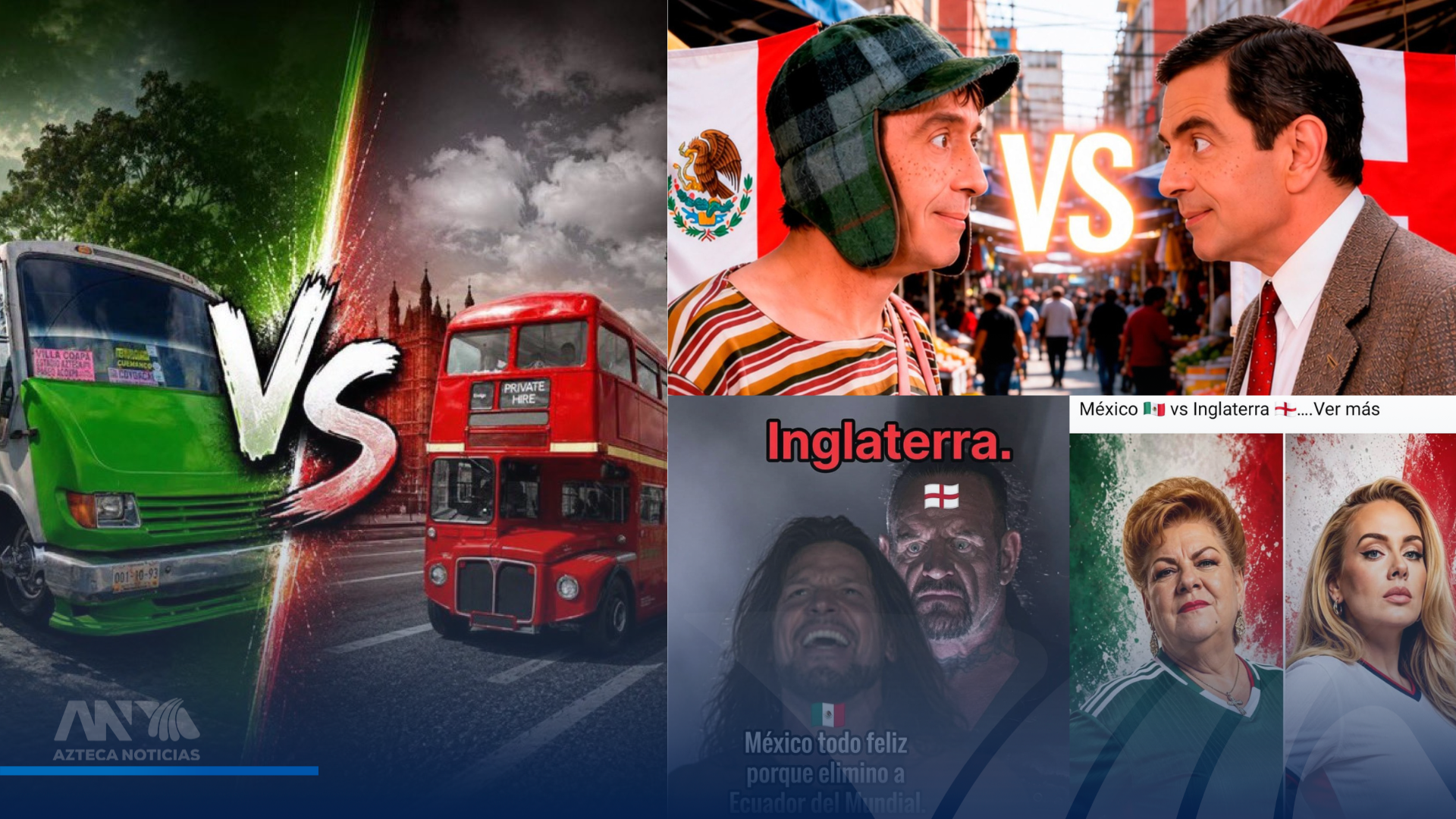 Internet enloquece con los memes del México vs Inglaterra: mira los más ingeniosos