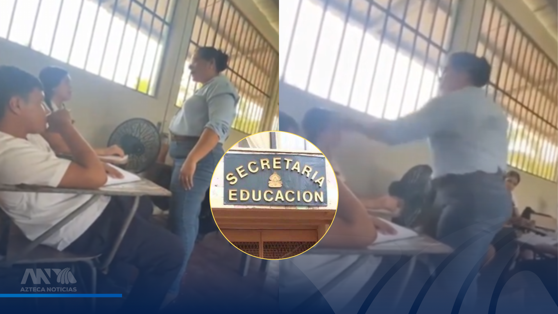 Secretaría de Educación se pronuncia tras captura de maestra que abofeteó a alumna en Yoro