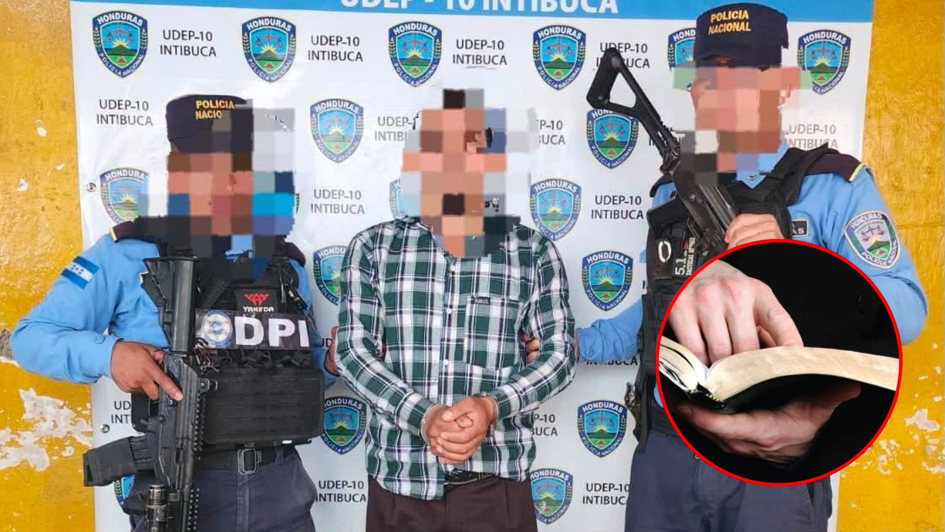 Sustancia en la comida y terror: Los detalles tras la captura de predicador en Intibucá por abusar de su hijastra