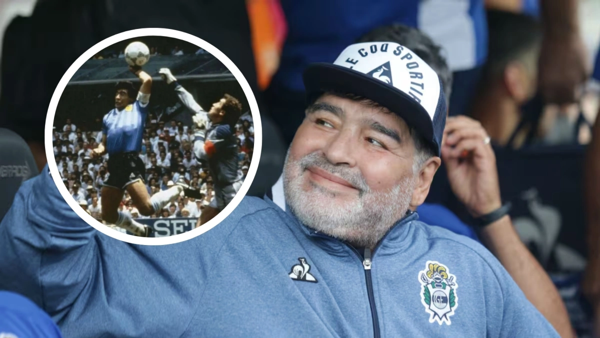 Maradona sabía que su gol con la mano era “una farsa” y años después lo narró de esta manera
