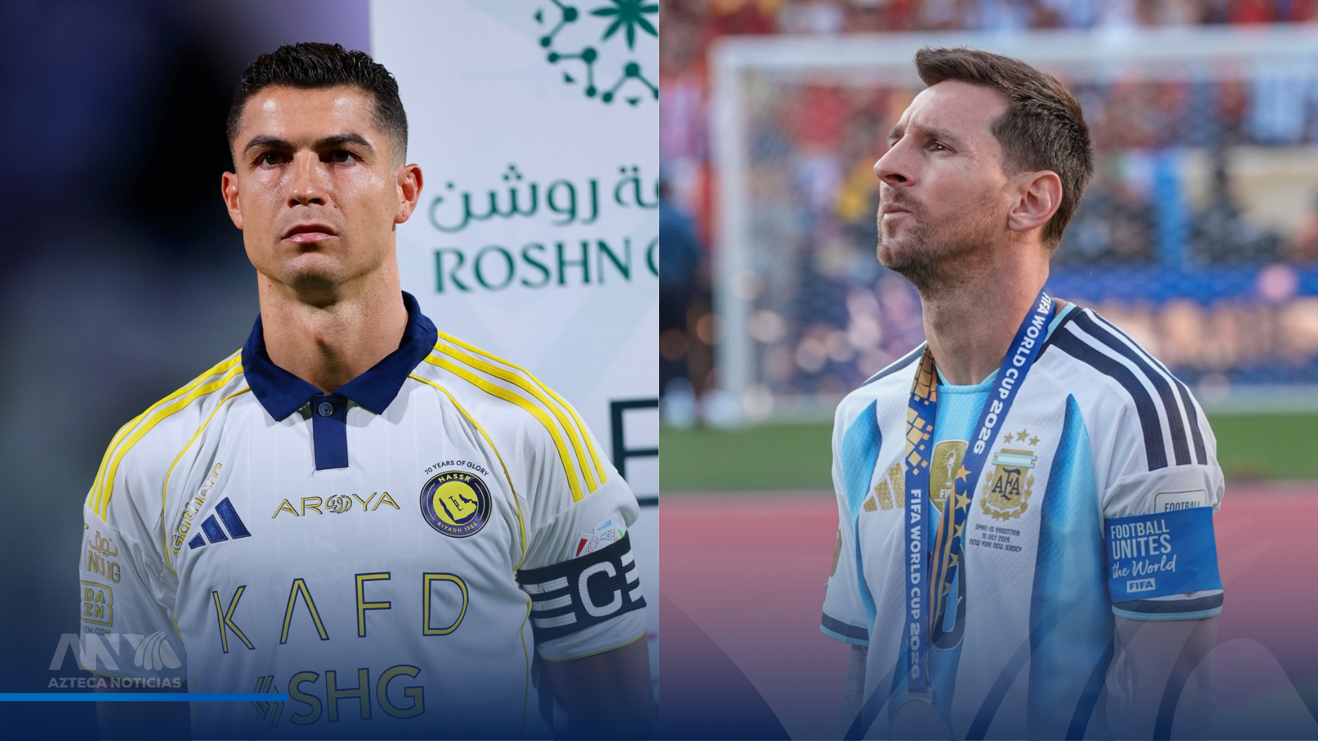 Cristiano Ronaldo reacciona a la desgarradora despedida de Messi a su padre
