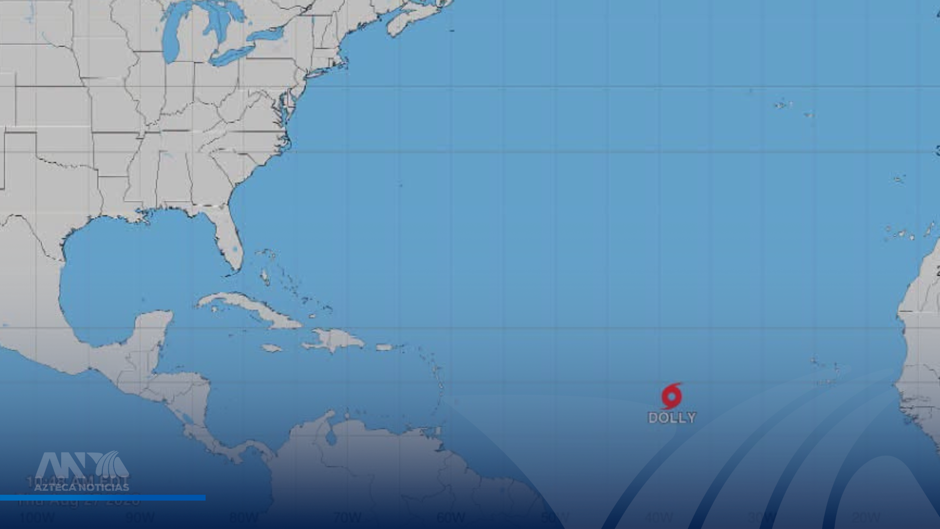 Dolly se convierte en tormenta tropical: ¿qué dice Copeco sobre Honduras?