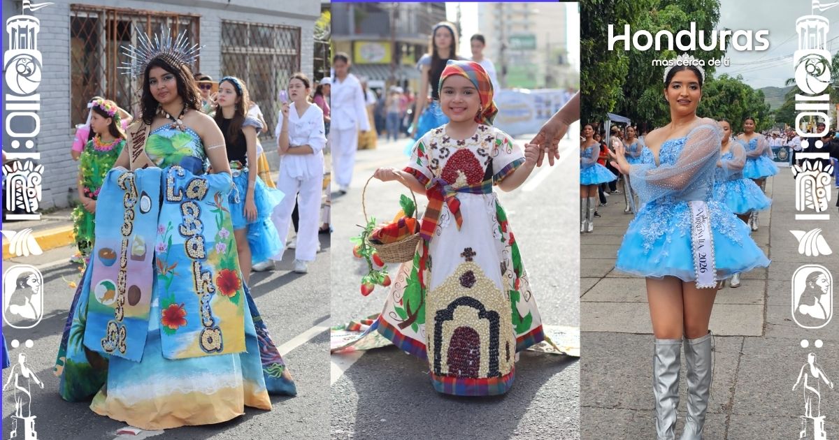 ¡Fiesta patria! Así se viven los desfiles en Honduras
