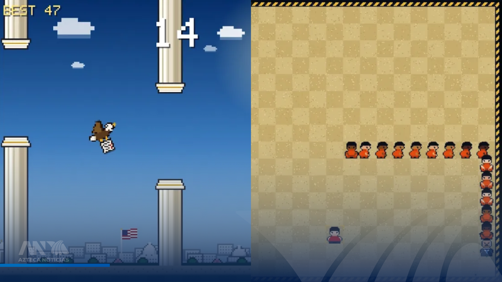 Casa Blanca y sus polémicos juegos de inmigración
