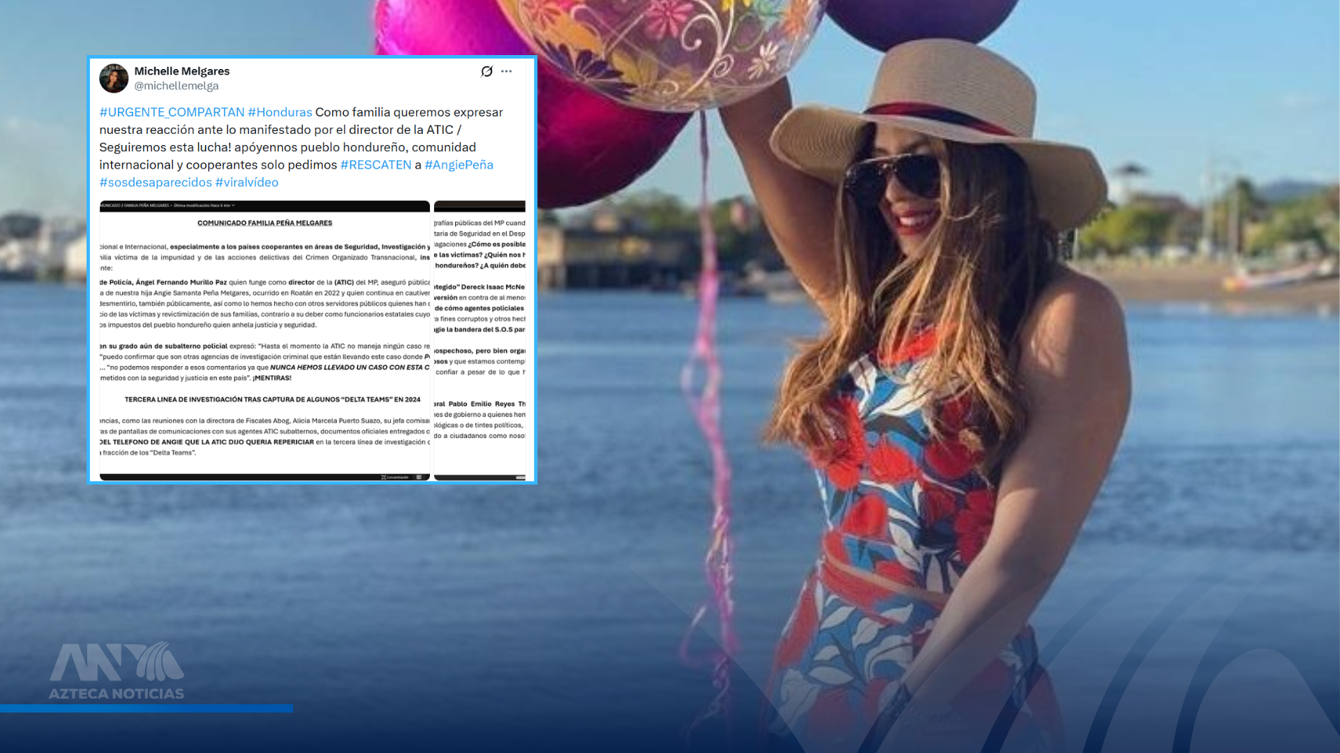 ATIC pidió el celular de Angie Peña para nueva investigación
