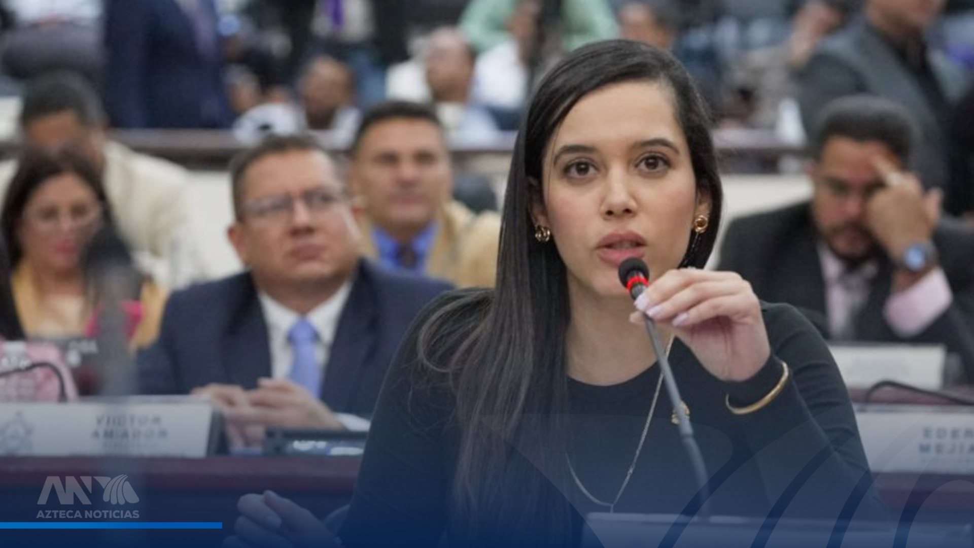 Atentado diputada María Sandres en Santa Bárbara