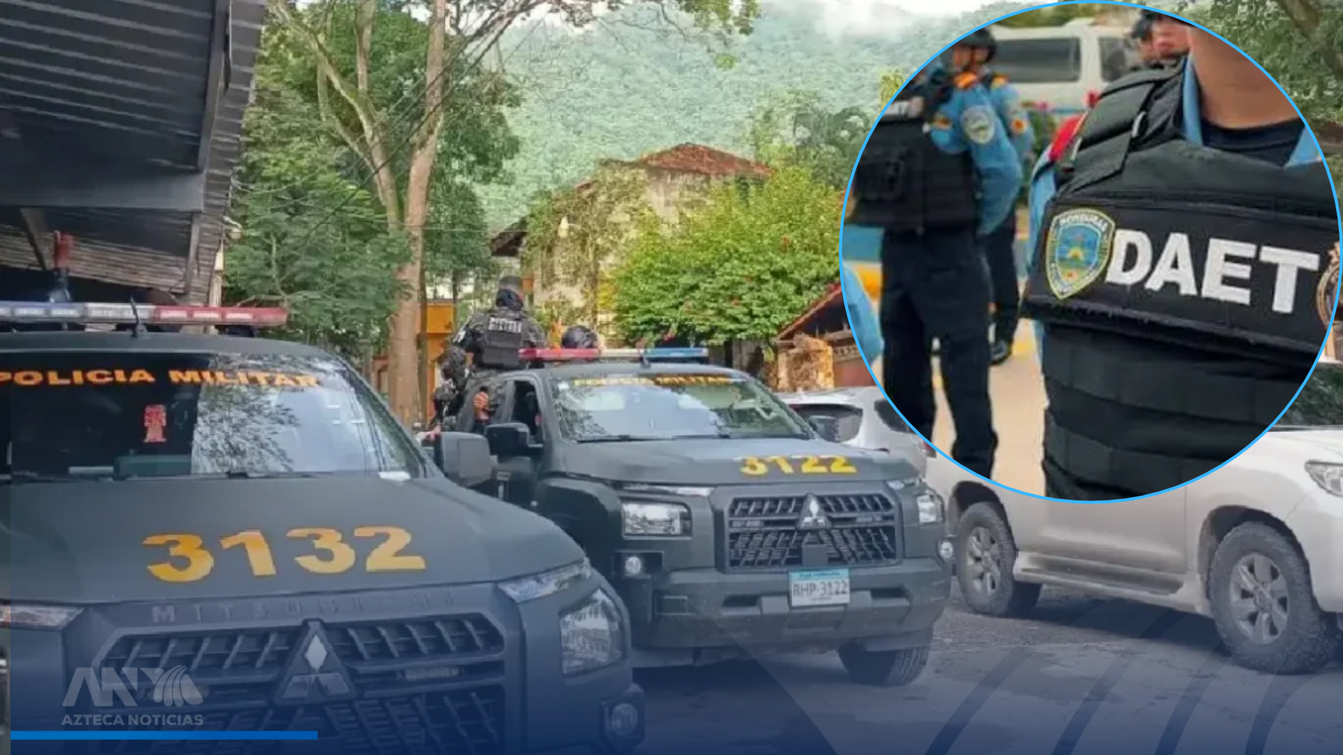 Seguridad ordena presentar ante la justicia a tres agentes de la DAET