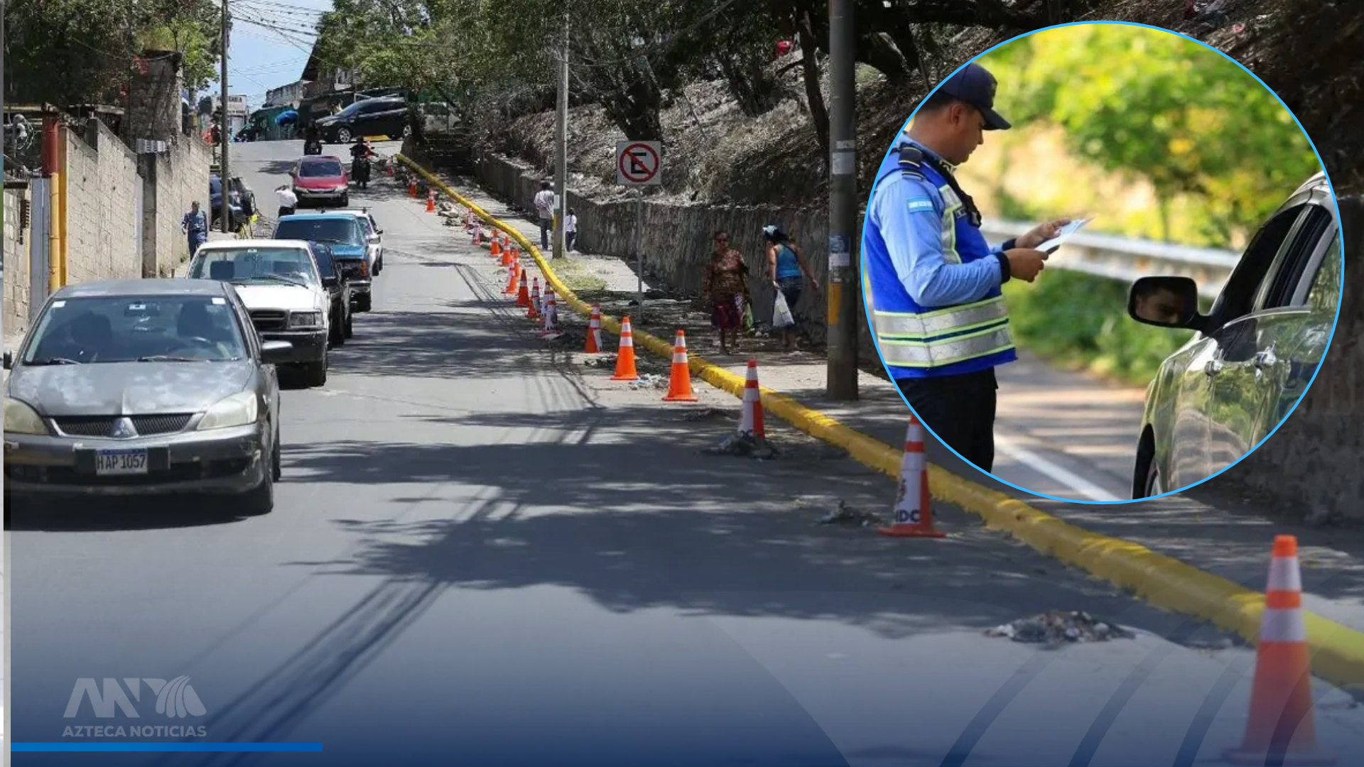 DNVT anuncia multas por estacionarse en zonas prohibidas